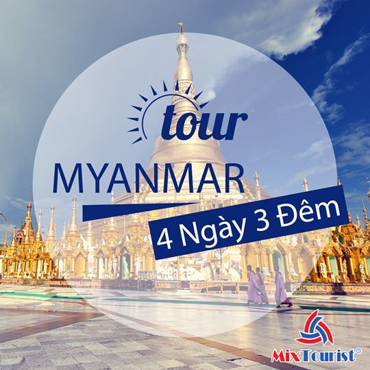Du lịch Myanmar 4 Ngày 3 Đêm: Yangon - Bago - Golden Rock
